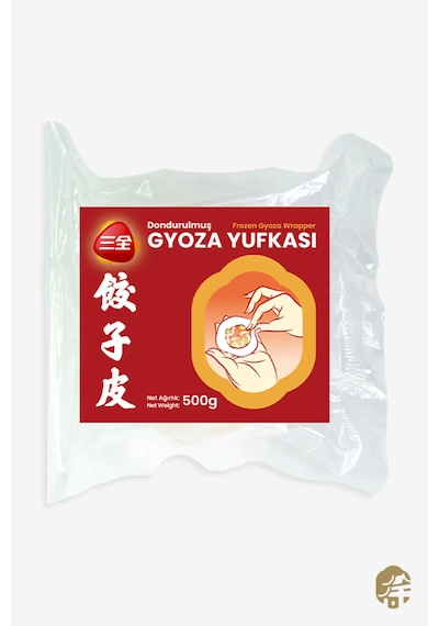 Sanquan Dondurulmuş Gyoza Yufkası Frozen Gyoza Wrapper 500 G