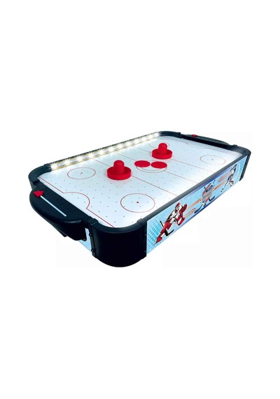 Led Işıklı Masaüstü Hava Hokeyi Eğlenceli Mini Air Hockey Oyunu