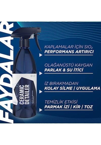 Gyeon Q²m Ceramicdetailer Seramik Yüzey Detaylandırıcı 500ml