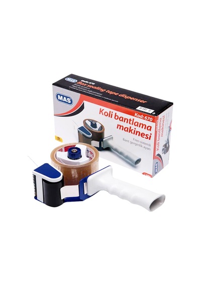 Mas 670 Fren Sistemli Koli Bantlama Makinesi