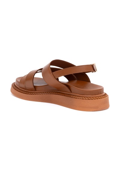 U.S. Polo Assn. Kadın Taba Sandalet 50287291-VR099