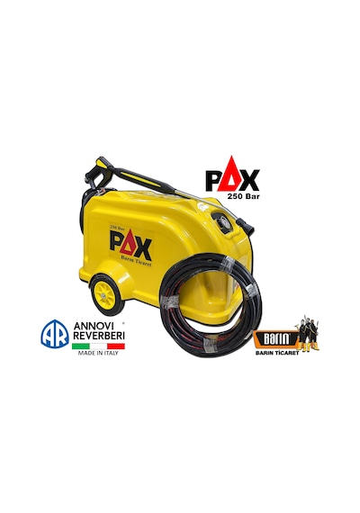 Pax 250 Bar Yüksek Basınçlı Oto Yıkama Makinası Yeni Model