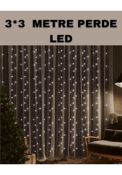 Enerji Tasarruflu 3x3 Led Işık Parti, Yılbaşı Ve Organizasyon Çok Renkli