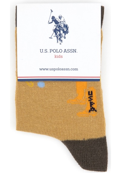 U.s. Polo Assn. Erkek Çocuk Petrol Çorap Soket 50318056-vr151 Oıl