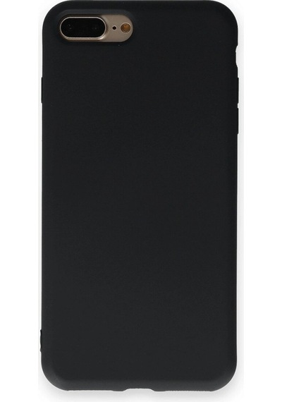 Apple, Uyumlu iPhone 7 Plus Kılıf Nano İçi Kadife - Siyah - Aflc-877113