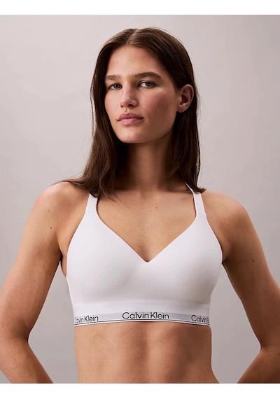 Calvin Klein Kadın Bralet Lv00qf8500100 White