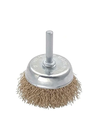 T 27702/75 Pimli Çanak Fırça, Gri/prinç, 75 Mm