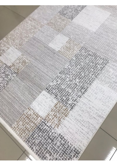 Merinos Halı Vista 76596 957 Serisi Triko Akrilik Salon Oturma Yatak Odası Halısı Gri