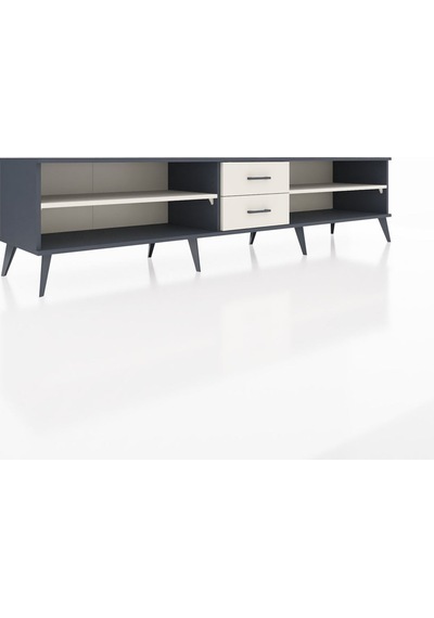 Hyperion Tv Ünitesi 2 Raflı 2 Çekmeceli 220x44x51 Antrasit-aytaşı Aytası/aytası - Antrasıt Hyperion Tv Ünitesi 2 Raflı 2 Çekmeceli 220x44x51 Antrasit-aytaşı Aytası/aytası - Antrasıt