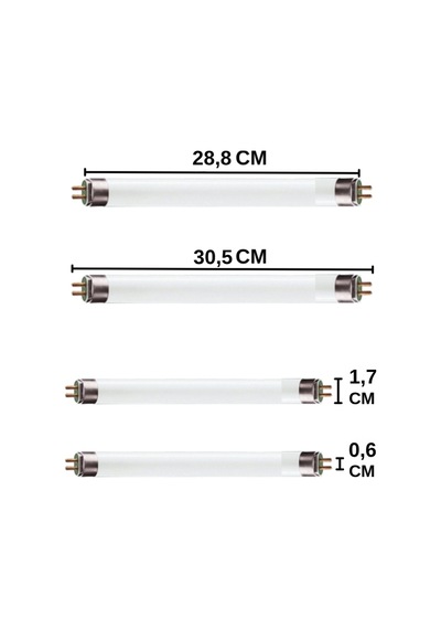 5 Adet Philips 8w 765 Beyaz Işık 6500k G5 Duylu T5 Floresan