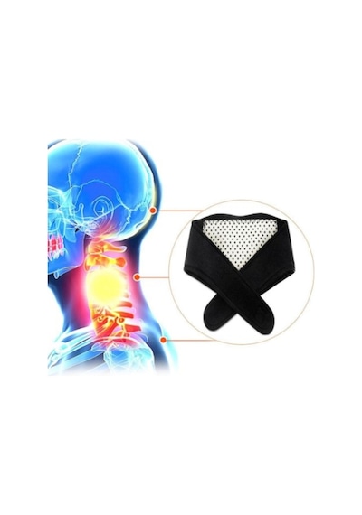 Turmalin Boyunluk Manyetik Isıtmalı Boyun Isı Bandı