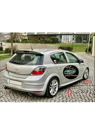 Opel Astra H Marşpiyel 2'li Takım Fiberglass Boyasız
