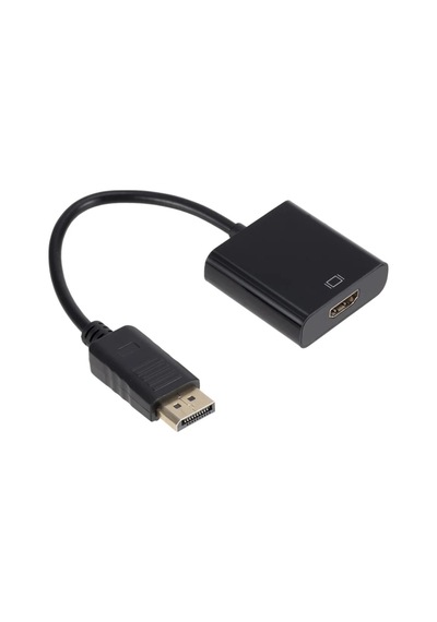 Displayport Dp To Hdmı Çevirici Adaptör - 1080p Full Hd Destekli, Monitor Ve Tv Aktarıcı Kablo