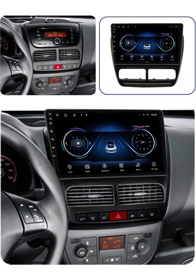 Fiat Doblo Old 2008/2015 Opel Combo Android 2 Gb + 32 Gb Rom Carplay Multimedya JAPON SERİ