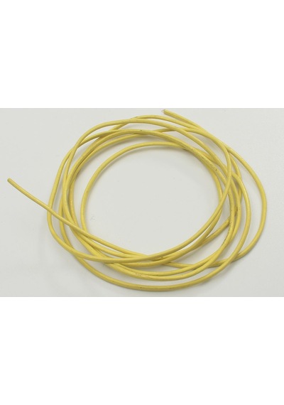 Deri Kordon 3 Mm Yuvarlak Hakiki Deri 2 Metre 3 Mm / Sarı
