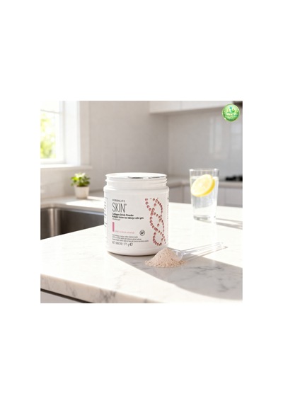 Skın Collagen Drink Kolajen Tozu Çilek Limon Aromalı 171 G Cilt Desteği
