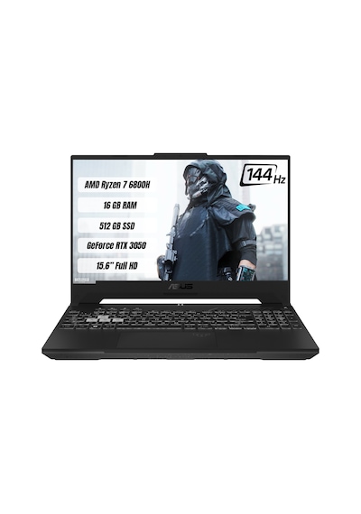 Asus Tuf Gaming A15 FA507RC-HN047 R7-6800H 16 GB 512 GB SSD RTX3050 15.6" Dos Dizüstü Bilgisayar