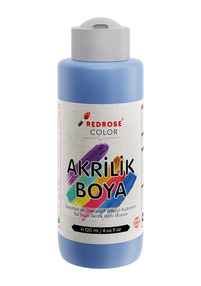 Açık Mavi Akrilik Boya 120 Ml