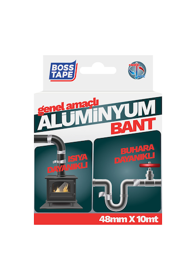 Boss Tape 30 Mikron Alüminyum Bant 8'li Avantaj Paketi Mıchu