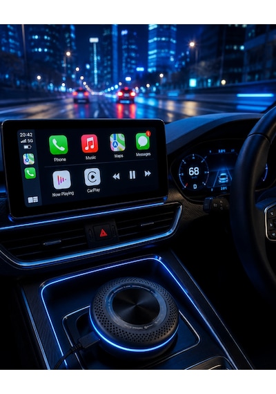 Mey İthalat Kablosuz Carplay Android Auto Destekli Akıllı Tv Box 4g Sim Kart Girişli Diğer