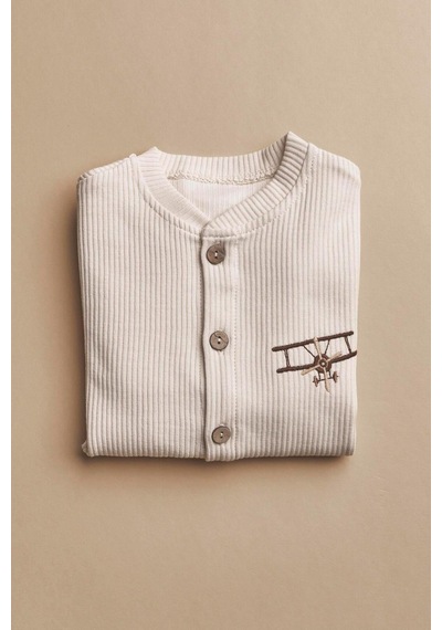 Oh La La Koala Little Aviator Baby Tulum Ekru
