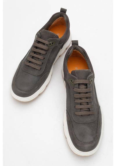 Dericlub Erkek Rahat Taban Comfort Casual Ayakkabı Gerçek Deri Fr 252290 Nubuk Haki Diğer