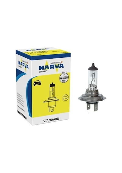 Motosiklet Otomobil 12v H7 55w Halojen Far Ampulü Narva 58328