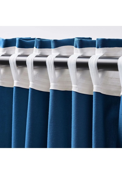 Ikea Gınstmott Fon Perde 145x300 Cm Lacivert