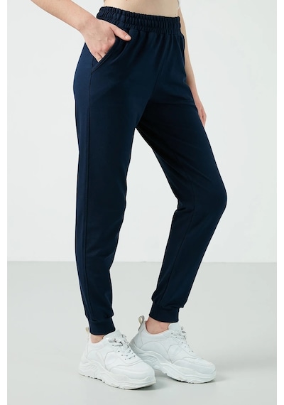 Forinns Kadın Lacivert Jogger Eşofman Altı F10by-03277-01 Lacivert