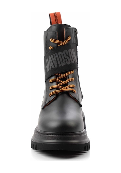 Harley Davidson Black Hakiki Deri Kadın Bot & Bootie Hd0777055403 Black