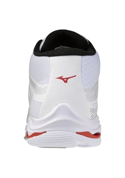 Mizuno Wave Lightning Pro Mıd Unisex Voleybol Ayakkabısı Beyaz Çok Renkli