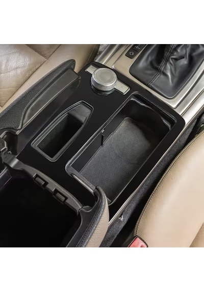 Mercedes Benz W207 Orta Konsol Bardaklık Çerçevesi Parlak Siyah