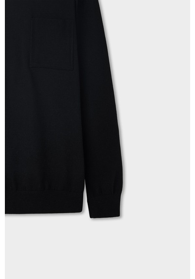 Twn Slim Fit Siyah Kazak 5ec060191206m Çok Renkli