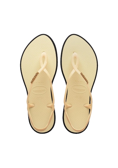 Havaianas Luna Point Buttercream Parmak Arası Kadın Terlik-6575 Tereyağsarı