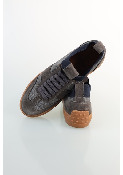 Bisse Erkek Örme Sneaker Spor Ayakkabı Gri Ayk25y25005 D55