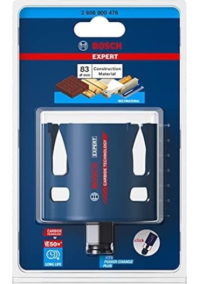 Professional 1x Expert Construction Material Delik Açma Testereleri Yumuşak Ahşap, Sunta, Tuğla, Yumuşak Döşemeler, Fiber Plastik Gfk, Cfk, Ø 83 Mm, Aksesuar Darbeli Matkap/vidalama Professional 1x Expert Construction Material Delik Açma Testereleri Yumuşak Ahşap, Sunta, Tuğla, Yumuşak Döşemeler, Fiber Plastik Gfk, Cfk, Ø 83 Mm, Aksesuar Darbeli Matkap/vidalama