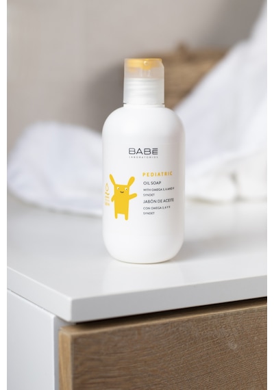 Babe Pediatric Atopic Skin Oil Soap 200 ML - Bebek ve Çocuklar İçin Vücut Yıkama Yağı
