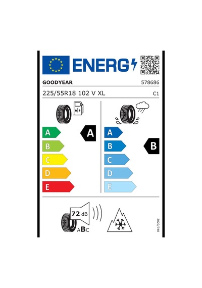 Goodyear 225/55 R18 102V Xl Vector 4Seasons Gen3 Pe Dört Mevsim Lastiği 2026