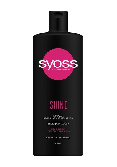 Syoss Shine Şampuan 3 x 500 ML