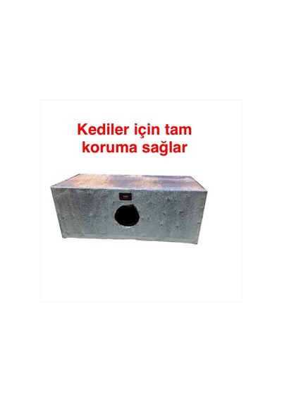 Kedi Yuvası Kedi Evi 100 X50x50cm Soğuk Ve Yağmura Tam Koruma-video Anlatımlı