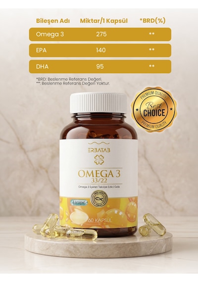 Erbatab Duo Paketi 1 Omega-magnezyum