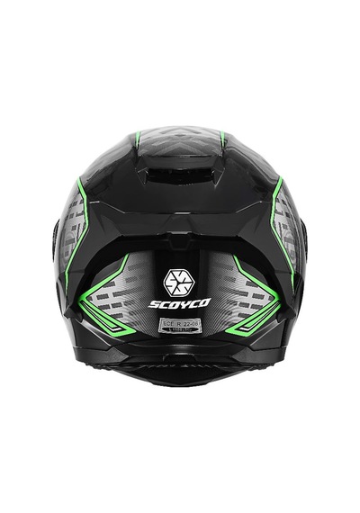 Ff871 Exorcism Motosiklet Kaskı Spoiler Mod Full Face Kask Çok Renkli