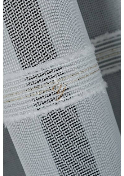 9205 Tül Perde V-03 Gold Gold