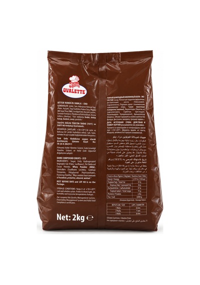 Ovalette Bitter Kokolin Damla Eko No:2 2 Kg