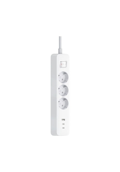Xiaomi 20 W Power Strip XMCXB01EU Anahtarlı Type-C USB'li 1.4 m 3'lü Priz
