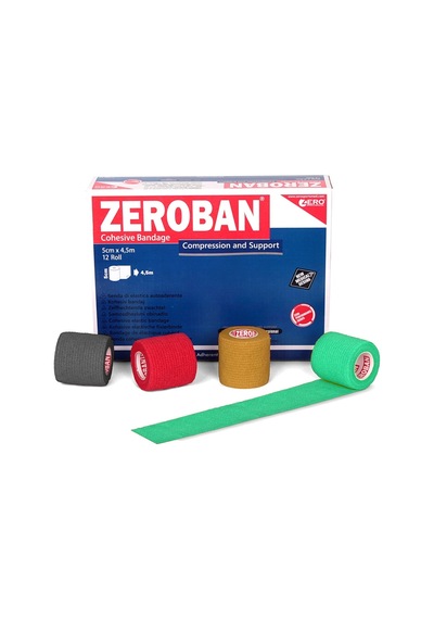 Zeroban Bandaj 5 CM x 4.5 M Yeşil