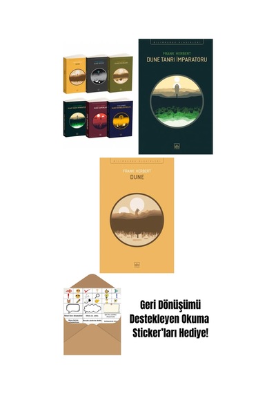 Dune Takım Set + Dune Tanrı İmparatoru + Dune