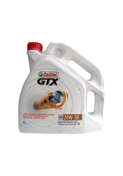 Castrol 20W-50 Motor Yağı 4 L