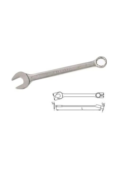 İzeltaş İzeltaş 0320 02 0006 6mm Kombine Anahtar Kısa Boy
