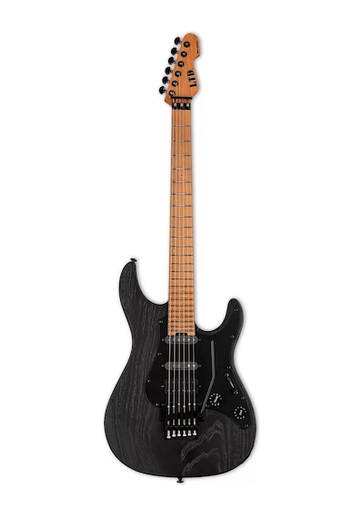 Esp Ltd Sn-1000 Fr Black Blast Roasted Maple Elektro Gitar